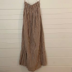 Petal and pup gingham dress